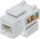 Konektor keystone FX RJ45 54, UTP Cat.5e, montim pa vegla, i bardhë