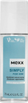 Deodorant sprej Mexx Simply For Him, 75 ml