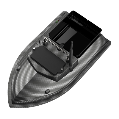 Varkë karremi për peshkim Flytec V060, GPS, bateri 12000mAh, karbon e zezë