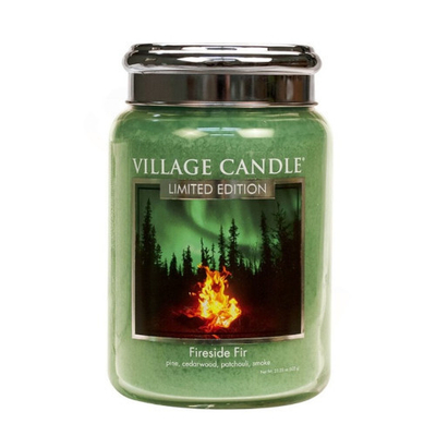 Qiri aromatik Village Candle Fireside Fir, 602 g