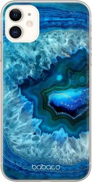 Mbrojtëse telefoni Babaco për iPhone 13 Pro Max, TPU, me mermer blu