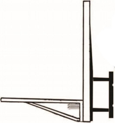 Kosh basketbolli muror Spartan, tabelë transparente