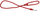 Синџир за кучиња Barry King Rope, 120cm, рефлектирачки, црвен