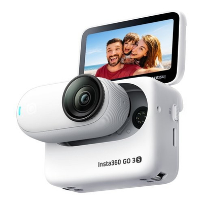 Kamerë action Insta360 GO 3S, 4K Ultra HD, Wi-Fi, e bardhë