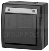 Ndërprës shkalle Aquant 2K përjashta në mur, 1-pol, IP55, ngjyrë antracit