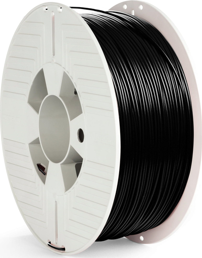 Филамент 3Д Вербатим 55052 ПЕТГ, 1.75mm, 1kg, црн