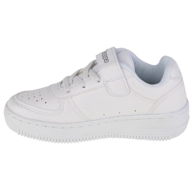 Atlete për kalamoj Kappa Kids Shoe White, lëkurë ekologjike, të bardha
