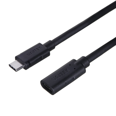Kabllo Unitek, USB C / USB C, 1.5m, e zezë