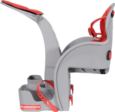 WeeRide Safe Front Child Bike Seat, Red
