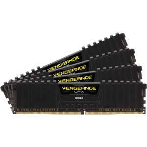 Memorie RAM Corsair Vengeance LPX, 16GB DDR4, 2666MHz, e zezë