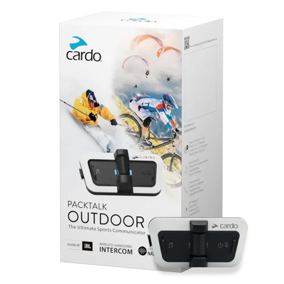 Sistem muhabeti Cardo PACKTALK Outdoor, i bardhë