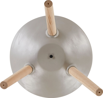 Saksí e ngritme AGRIA Ceramic 47cm, qeramike, bezh taupe