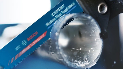 Teh sharre reciproke Bosch S1155HHM EXPERT, 17.5cm, për çelik, blu
