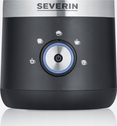 Mikser qumështi Severin SM 3588, 550W, inoks i furçuar, i zi mat