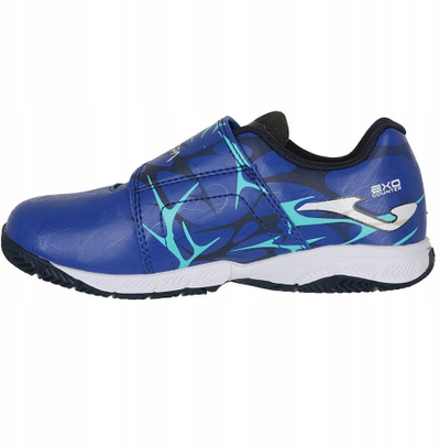 Këpucë futbolli për sallë Joma Super Copa Jr 2409, për kalamaj, blu