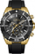 Ora burrash Invicta Aviator 37627, quartz, multifunksionale, e zezë