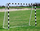 Portë futbolli Stadion SP0661, 300x200x90 cm, metal, e bardhë