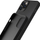 Kuti mbrojtse 3MK Silicone Case për iPhone 12 12 Pro, silikon, e zezë