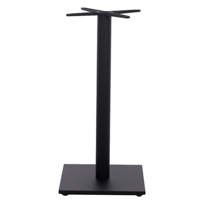 Bazë tavoline bari HM474, metal, 45x45x94cm, e zezë matte