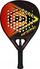 Raketë padeli Dunlop Inferno Carbon Elite, bërthamë EVA, karboni i plotë, e zezë portokalli