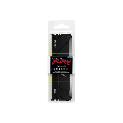 Memorie RAM Kingston FURY 16GB 3200MT/s DDR4 CL16 DIMM 1Gx8 Beast RGB