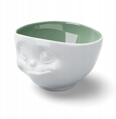 Filxhan porcelani FIFTYEIGHT 3D Bowl Tasty Pine Inside, dizajn 3D, i bardhë