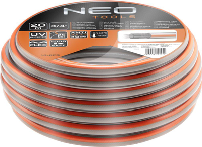 Zorrë kopshti NEO 3/4 " x 20 m, me 4 shtresa OPTIMA
