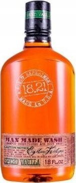 Xhel dushi 18.21 Man Made Wash Spiced Vanilla, 18 oz, për burra