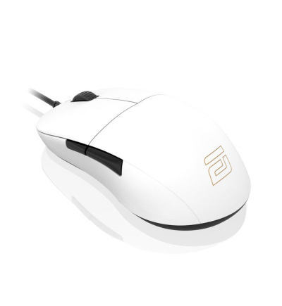 Гејминг глушец Endgame Gear XM1R, оптички, USB Type A, бел проѕирен