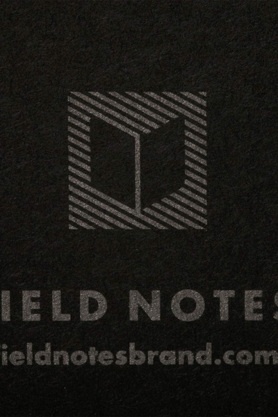 Set fletore Field Notes Pitch Black Ruled, A5, 2 copë, e zezë