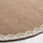 Nënpjatë jute Douceur d'intérieur Brown Decorated, Ø38cm, bezhë