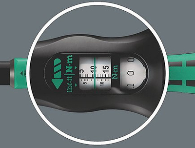 Çelës momenti Wera Click Torque Lock A 6, 2.5 25 Nm, 1/4"
