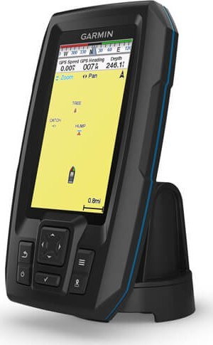 Fishfinder Garmin Striker Vivid 4cv, GPS, трансдуктер GT20 TM, црн