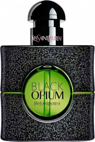 Parfum Yves Saint Laurent Black Opium Illicit Green EDP për goca, 30ml, i zi me jeshile