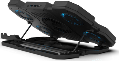 Ftohës për laptop Inca INC-614GMS me ventilatorë, ngjyrë e zezë