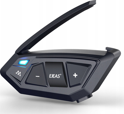 Interkom motoçiklete Ejeas MS20, Mesh 20 përdorues, Bluetooth 5.1, i zi