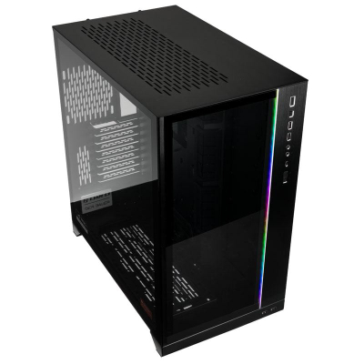 Kutia PC Lian Li O11 Dynamic XL ROG, E-ATX, xham i kalitur, e zezë