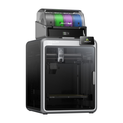 Printer 3D Creality K2 Pro Combo, 300×300×300 mm, CFS 4 fije, gri hapësinor