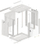 Kabinet Lanberg WF01-6412-10S, 19", 12U, i hirtë