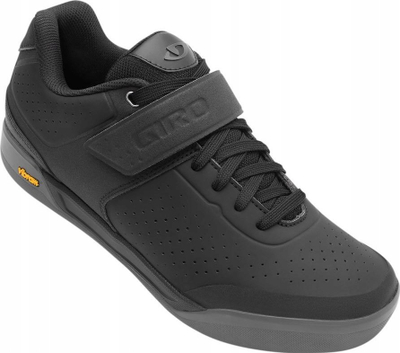 Këpucë biçiklete Giro Chamber II, taban Vibram, për pedale SPD, të zeza