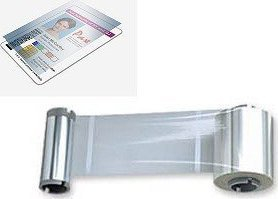 Futa laminimi Zebra Lam 1mil Clear Top ZXP 8, transparente