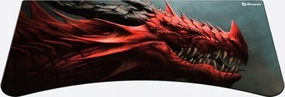 Mousepad Arozzi Arena D001 Dragon, sipërfaqe e plotë, i papërshkueshëm nga uji, i kuq