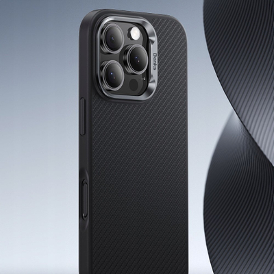 Mbulesë telefoni Benks Armor Pro për iPhone 16 Pro, e hollë, e zezë