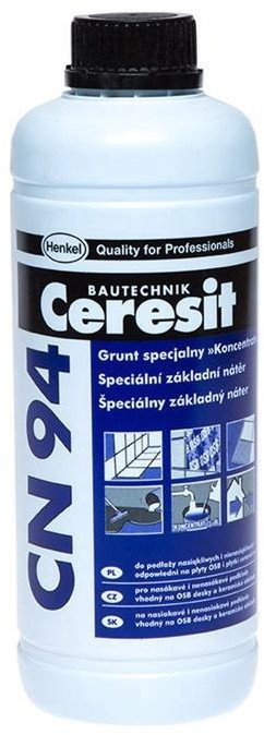 Primer Ceresit CN94, 1L, koncentrat profesional, transparent
