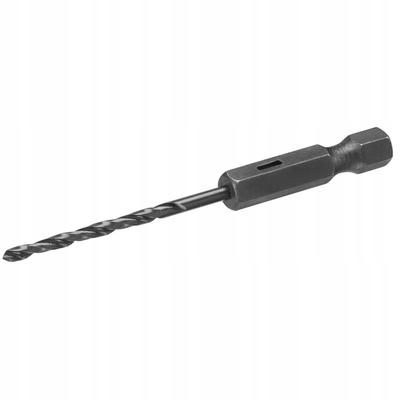 Spiral metalike Stanley STA50013, HSS, hex shank, 2.5mm, e zezë