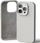 Kapak telefoni Mercury Silicone për iPhone 16 Pro 6.3", Stone, gri e hapur