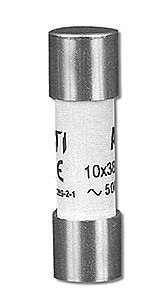 Siguresë cilindrike Eti 10x38 gG, 6A, 500V, gri