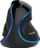 Maus gaming vertikal Delux M618PU, me kabllo USB, me dritë LED blu, i zi