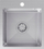 Lavaman kuzhine Luke Oceov, 40x45x20 cm, inox, me rubinet dhe sifon