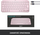 Tastierë Logitech MX Keys Mini Wireless (920-010500), UK, rozë